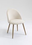 Stylish Cream White Chair for Flag Football Fans