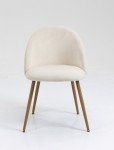 Stylish Cream White Chair for Flag Football Fans
