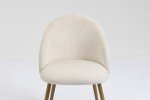 Stylish Cream White Chair for Flag Football Fans