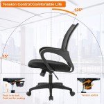 Ergonomic Adjustable Office Chair with Lumbar Support