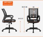 Ergonomic Adjustable Office Chair with Lumbar Support