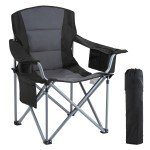 Portable Heavy Duty Flag Football Camping Chair
