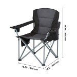 Portable Heavy Duty Flag Football Camping Chair