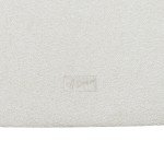 Drew Barrymore Cream Boucle Flag Football Chair