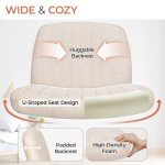 Height Adjustable 360° Swivel Flag Football Chair