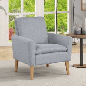 Round Accent Chair for Flag Football Fans