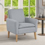 Round Accent Chair for Flag Football Fans