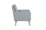 Round Accent Chair for Flag Football Fans