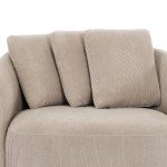 Drew Barrymore Fawn Cord Flag Football Chair