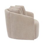 Drew Barrymore Fawn Cord Flag Football Chair