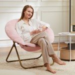 Pink EDX Steel Folding Chair for Flag Football