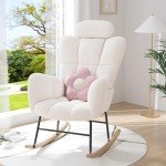 Cozy Rocking Chair for Living Room or Bedroom
