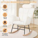 Cozy Rocking Chair for Living Room or Bedroom