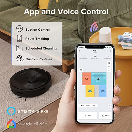 Roborock Q5 Robot Vacuum with 2700Pa Power