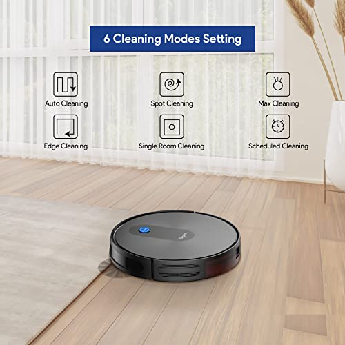 Bagotte Robot Vacuum with Strong Suction and Quiet Operation