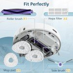 Narwal Freo Robot Vacuum Replacement Parts Kit