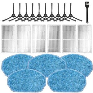 Robot Vacuum Accessory Kit: Filters, Mop Pads, Brushes