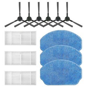 Robot Vacuum Replacement Parts: Filters, Mop Pads, Brushes