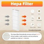 Lefant & OKP Robot Vacuum Replacement Parts Set