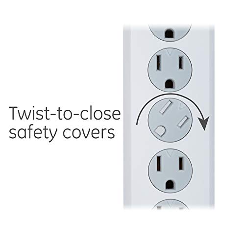 10 Ft Surge Protector Power Strip with 6 Outlets