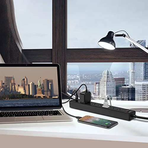 Surge Protector Power Strip with USB Ports