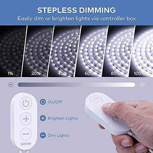 Govee 16.4ft Dimmable White LED Strip Lights