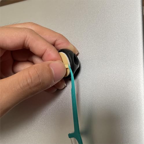 OHill 16 Pack Black Cable Clips for Organizing