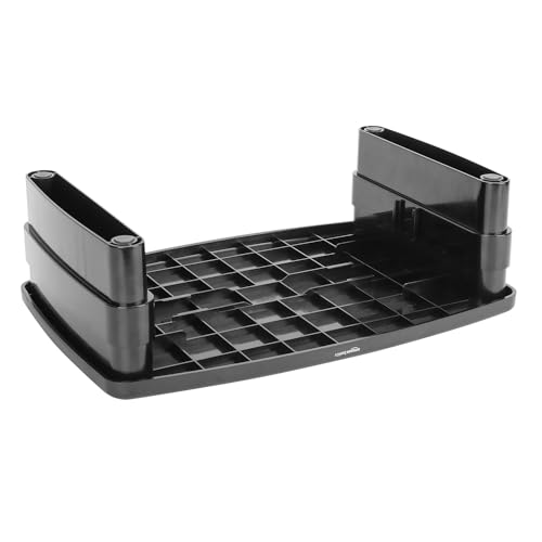 Height-Adjustable Ergonomic Monitor Riser Stand
