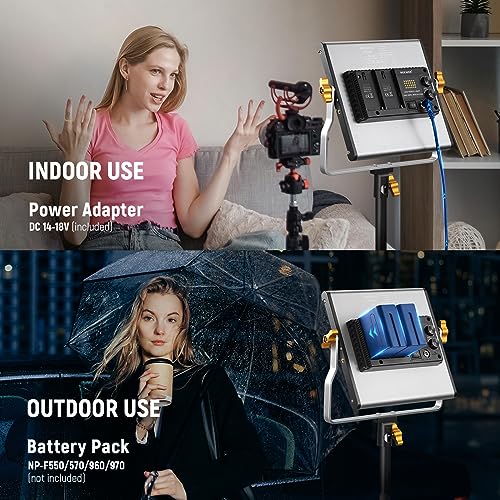 Neewer 2-Pack Bi-Color LED Light Kit