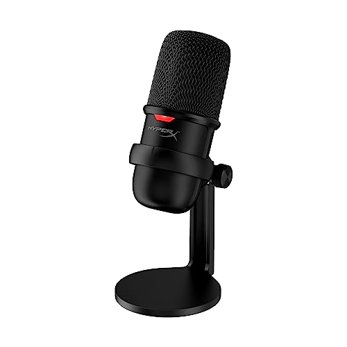 HyperX SoloCast USB Gaming Microphone for Streaming