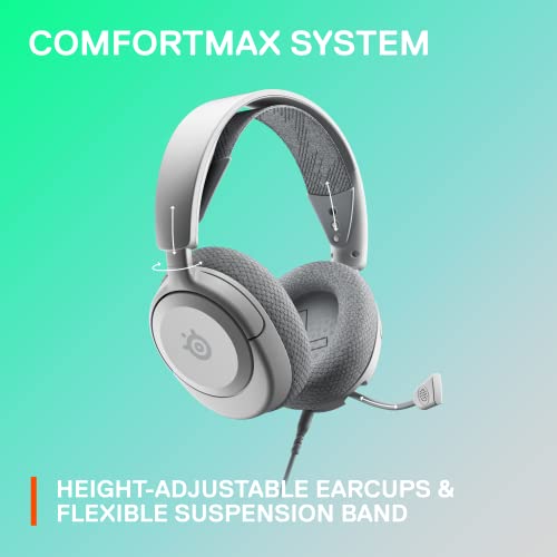 SteelSeries Arctis Nova 1 Gaming Headset – White