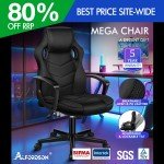 Alfordson Racing Gaming Chair - Black