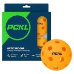 PCKL Optic Speed Pickleballs - Indoor/Outdoor 4-Pack