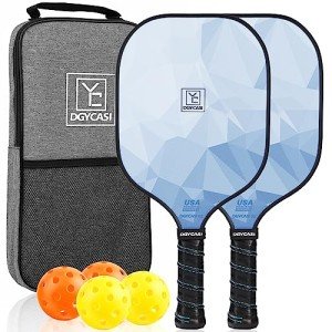 USAPA Approved Pickleball Paddles Set with Bag