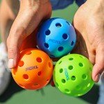 PCKL Optic Speed Pickleballs - Indoor/Outdoor 4-Pack