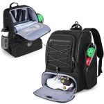 GOBUROS Pickleball Backpack for 4 Paddles