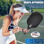 GARYE USAPA Approved Pickleball Paddles Set with Balls