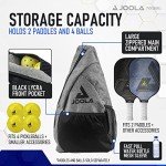 JOOLA Essentials Pickleball Bag for 2 Paddles