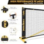 Regulation Portable Pickleball Net with Wheels