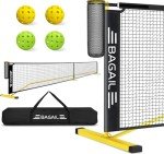 Portable Pickleball Net Set with Ball Collector