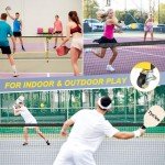 Portable Pickleball Net with Wheels and Carry Bag