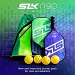 SLK Neo Pickleball Paddle - Fiberglass & Graphite