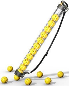 Pickleball Picker Upper Tube Retriever with Strap
