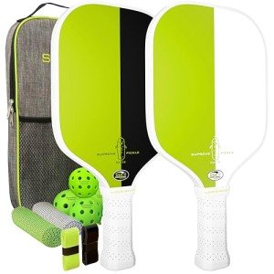 USAPA Approved Pickleball Set - 2 Paddles & Accessories