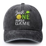 Pickleball Gifts: Adjustable Gray Cap for Everyone