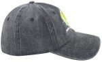Adjustable Black Pickleball Caps for Men and Women
