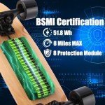 Caroma 350W Electric Skateboard with Remote Control