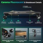 Caroma Electric Skateboard: 28 Mph, 4 Speeds, Glow