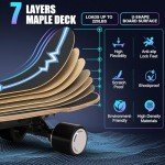 Caroma 350W Electric Skateboard - 12.4MPH Speed
