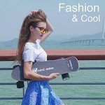 350W Electric Skateboard with Remote Control, 12.4 MPH